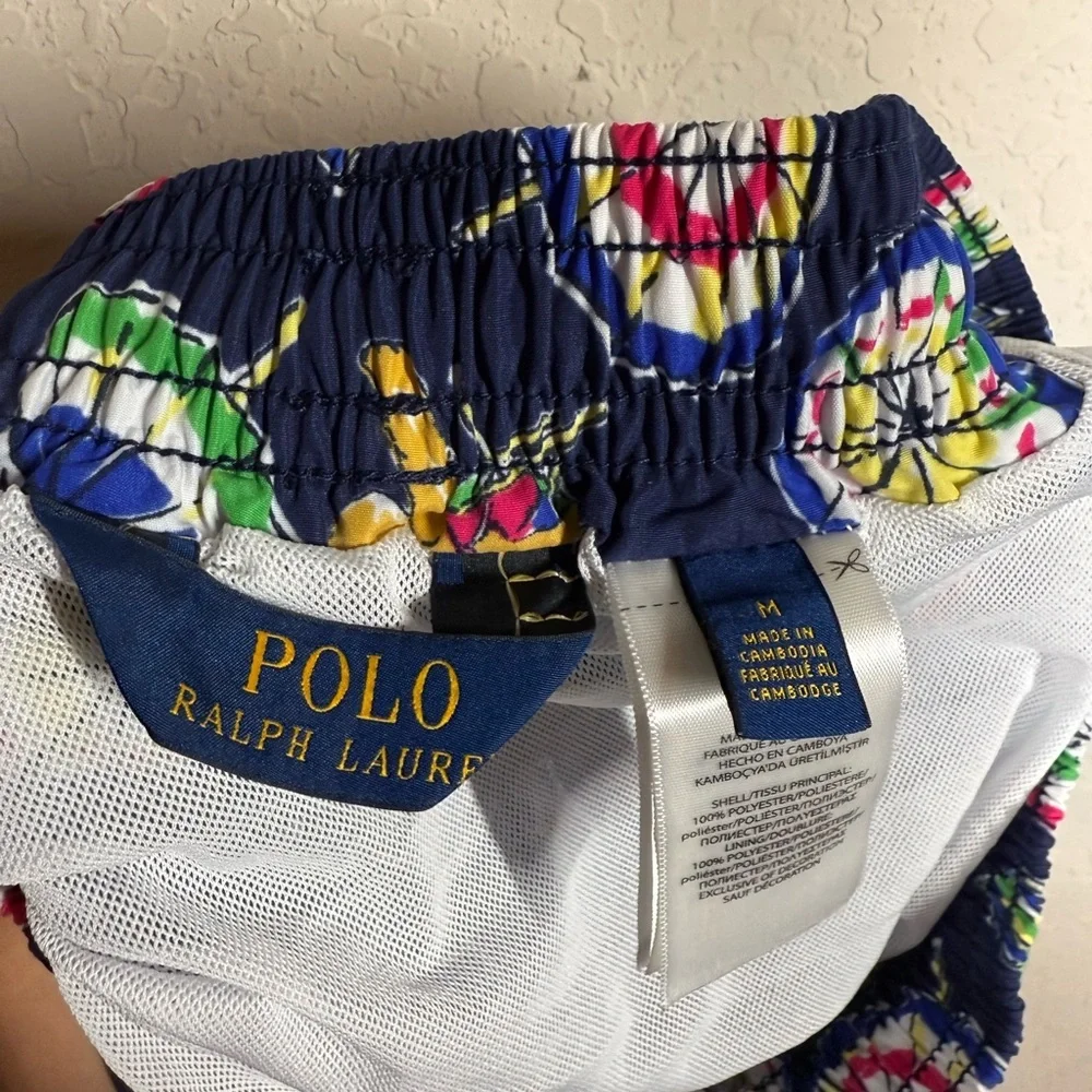 Polo Ralph Lauren Men's Traveler Swim Trunks Size Medium